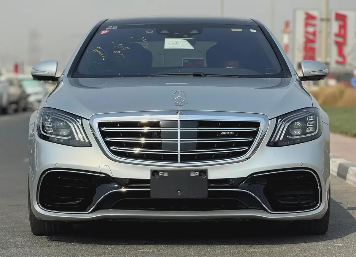 BENZ S63s AMG - 2018 - 6 BUTTONS - CLEAN CAR FRESH JAPAN IMPORT-2-2