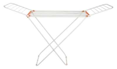 Delcasa Loyd Cloth Dryer- DC3712/ with Side Wings, Powder Coated Iron Construction/ Foldable, Sturdy, Sleek, Compact and Heavy Storage/ 18-meter Drying Space, 18 Kg Capacity-0