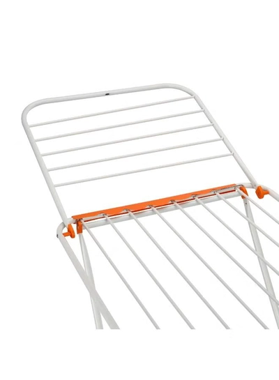 Delcasa Loyd Cloth Dryer- DC3712/ with Side Wings, Powder Coated Iron Construction/ Foldable, Sturdy, Sleek, Compact and Heavy Storage/ 18-meter Drying Space, 18 Kg Capacity-3