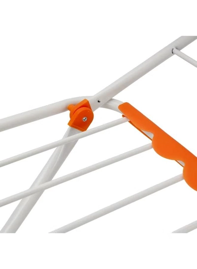 Delcasa Loyd Cloth Dryer- DC3712/ with Side Wings, Powder Coated Iron Construction/ Foldable, Sturdy, Sleek, Compact and Heavy Storage/ 18-meter Drying Space, 18 Kg Capacity-5