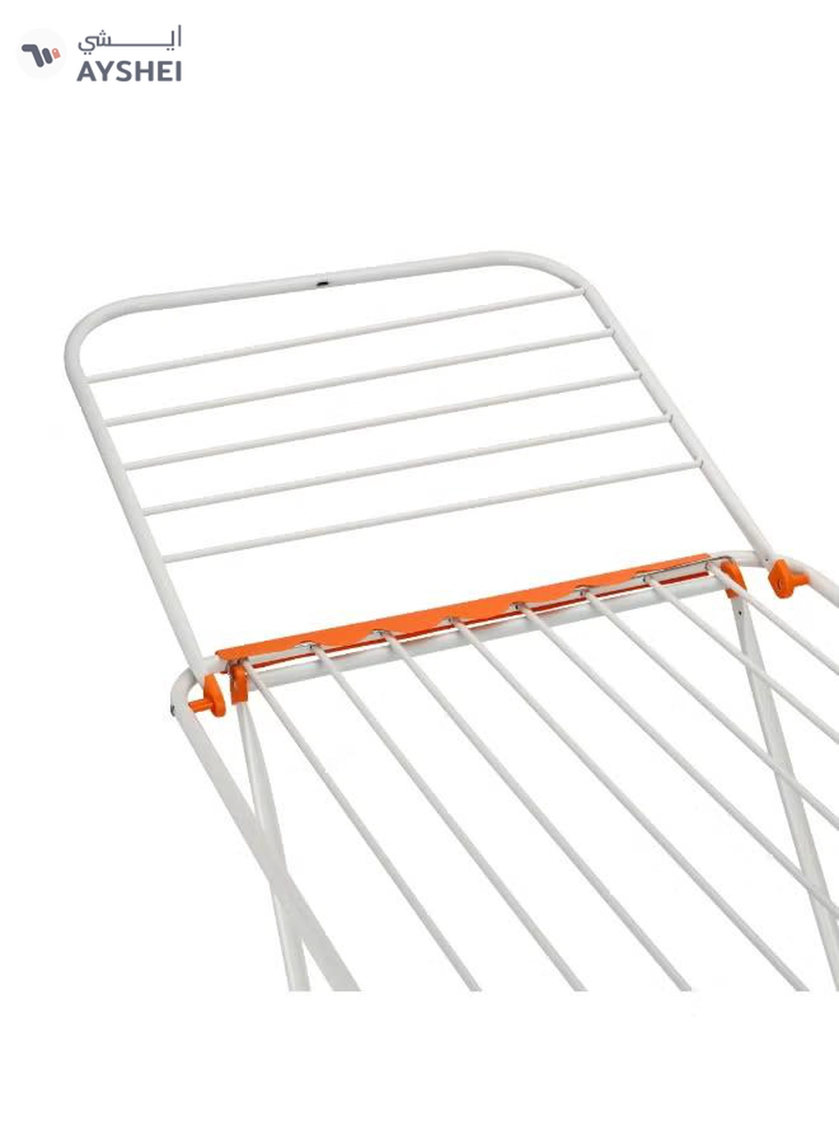 Delcasa Loyd Cloth Dryer- DC3712/ with Side Wings, Powder Coated Iron Construction/ Foldable, Sturdy, Sleek, Compact and Heavy Storage/ 18-meter Drying Space, 18 Kg Capacity-3-3