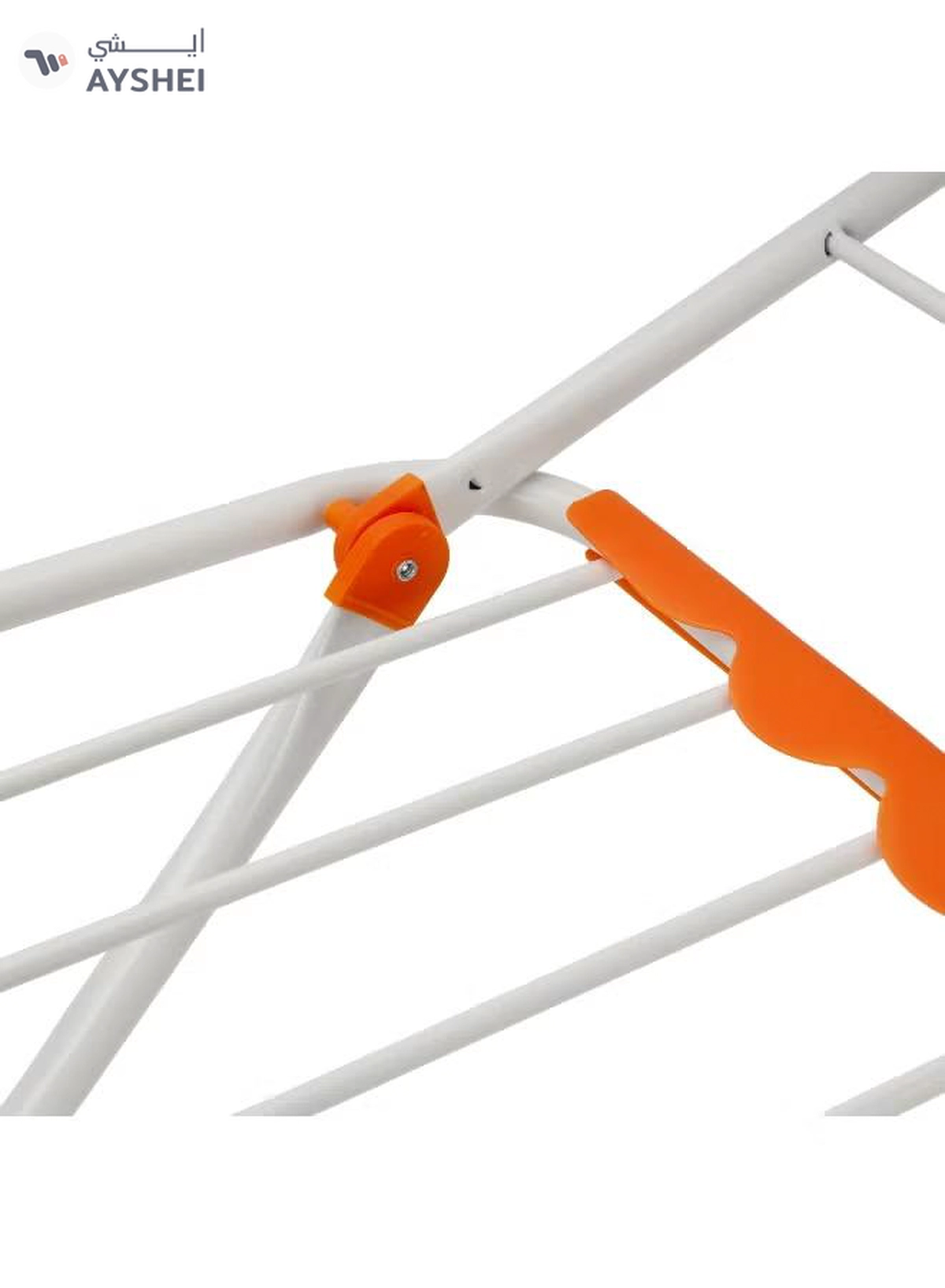 Delcasa Loyd Cloth Dryer- DC3712/ with Side Wings, Powder Coated Iron Construction/ Foldable, Sturdy, Sleek, Compact and Heavy Storage/ 18-meter Drying Space, 18 Kg Capacity-5-5