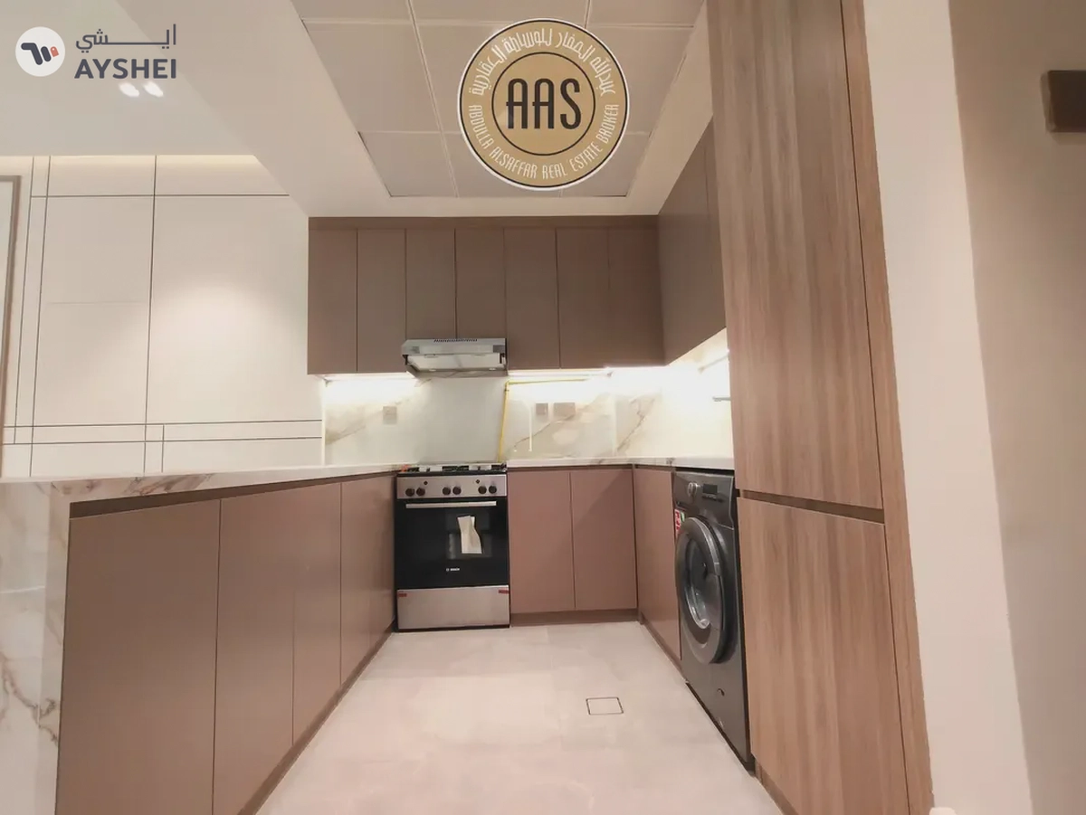 Brand new 1bhk apartment with kitchen appliances and Specious balcny in Arjan / ready to move -10-10