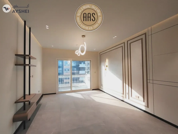 Brand new 1bhk apartment with kitchen appliances and Specious balcny in Arjan / ready to move 