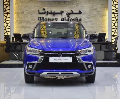AED 694 EMi at 0% DP | Mitsubishi ASX 4WD ( 2019 Model ) in Blue Color GCC Specs-0