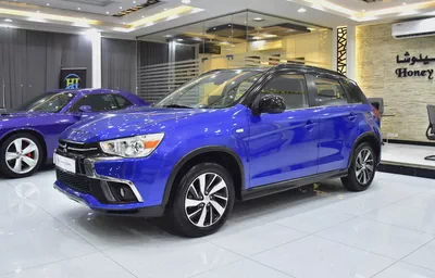 AED 694 EMi at 0% DP | Mitsubishi ASX 4WD ( 2019 Model ) in Blue Color GCC Specs-1