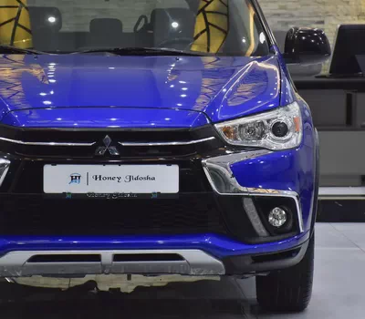 AED 694 EMi at 0% DP | Mitsubishi ASX 4WD ( 2019 Model ) in Blue Color GCC Specs-3