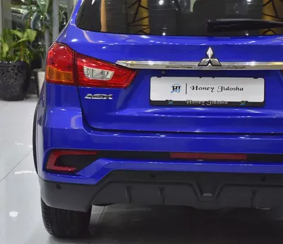 AED 694 EMi at 0% DP | Mitsubishi ASX 4WD ( 2019 Model ) in Blue Color GCC Specs-7