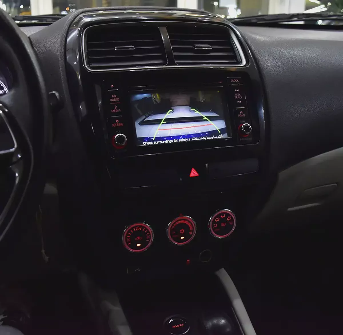 AED 694 EMi at 0% DP | Mitsubishi ASX 4WD ( 2019 Model ) in Blue Color GCC Specs-13-13