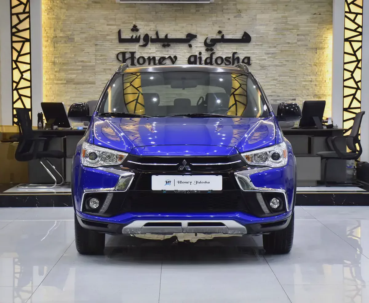 AED 694 EMi at 0% DP | Mitsubishi ASX 4WD ( 2019 Model ) in Blue Color GCC Specs