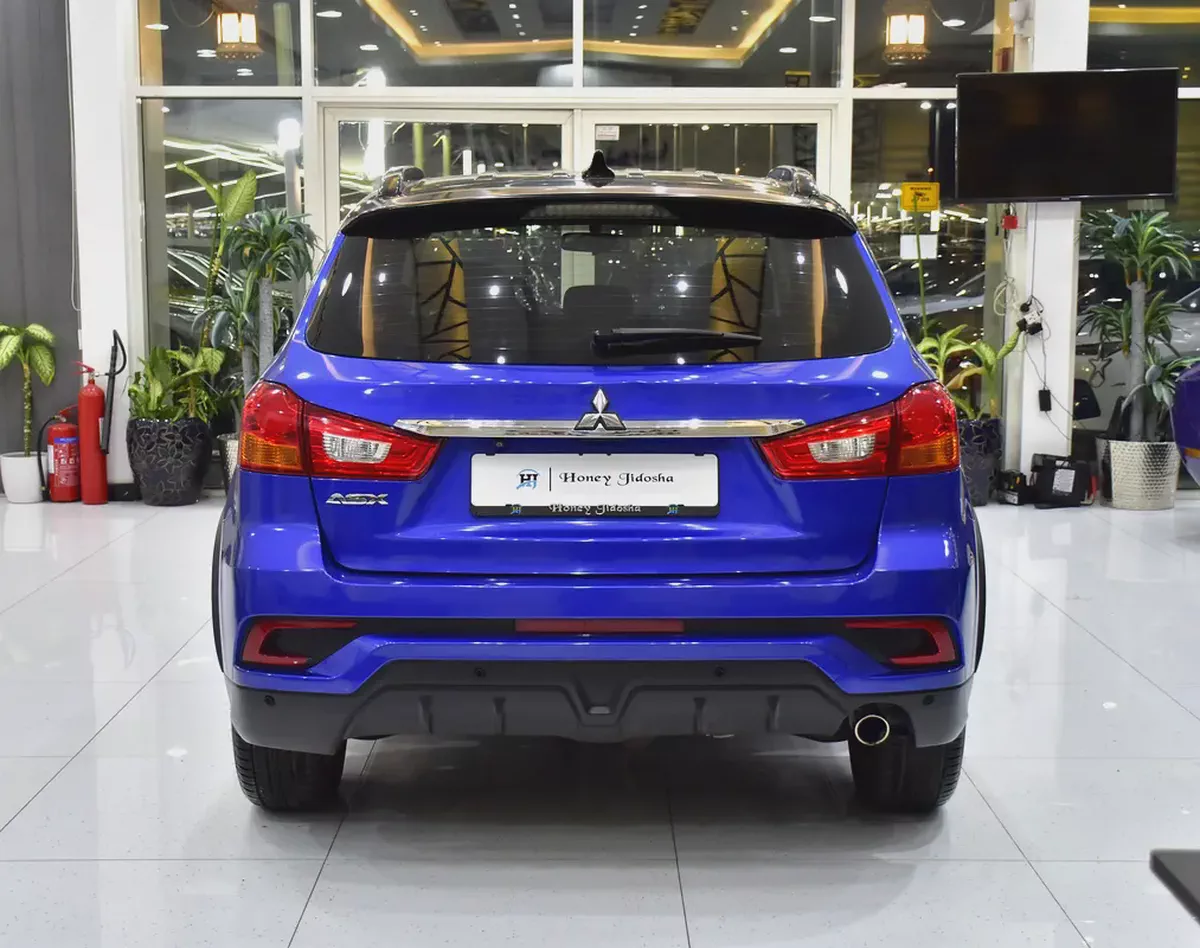 AED 694 EMi at 0% DP | Mitsubishi ASX 4WD ( 2019 Model ) in Blue Color GCC Specs-4-4