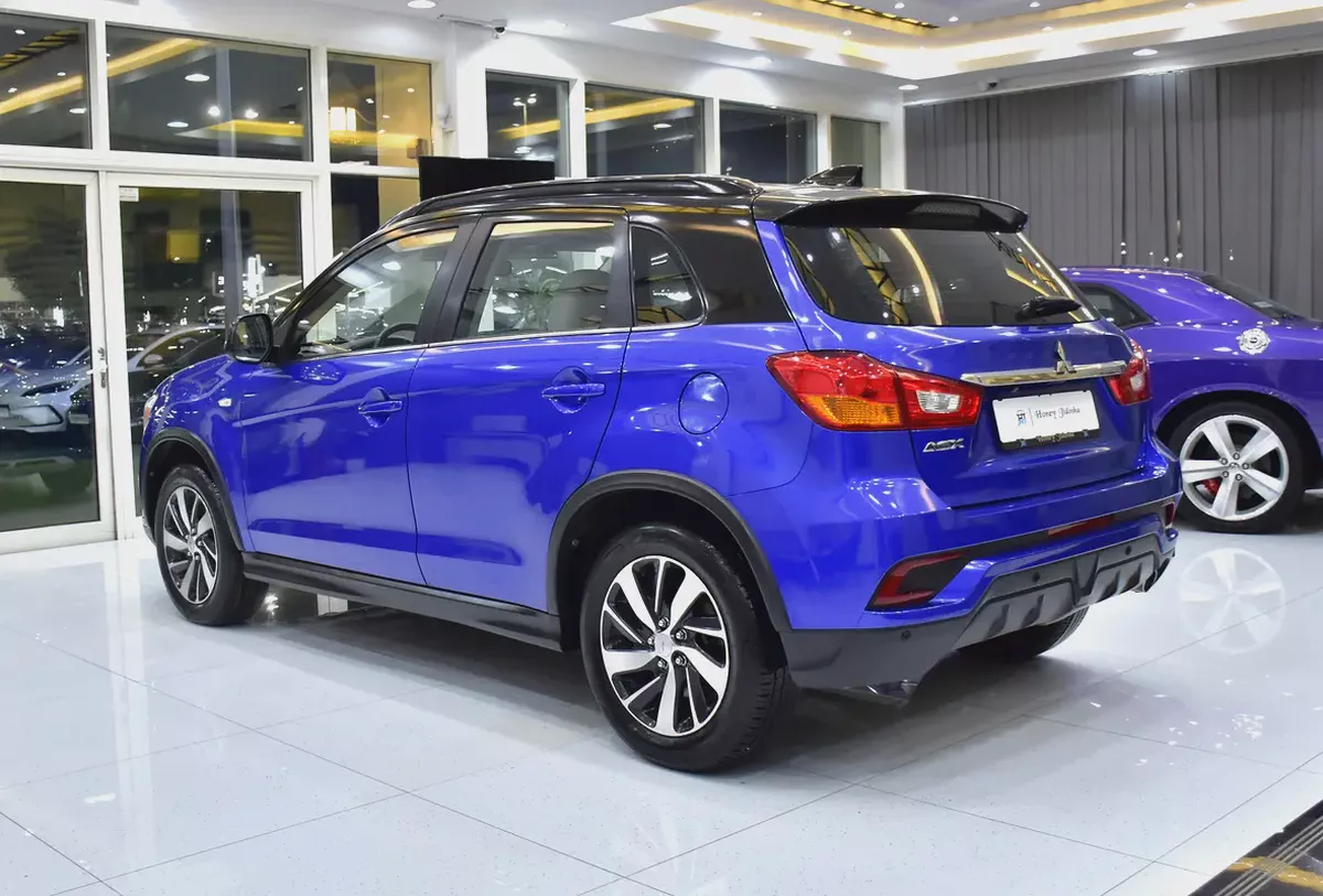AED 694 EMi at 0% DP | Mitsubishi ASX 4WD ( 2019 Model ) in Blue Color GCC Specs-6-6
