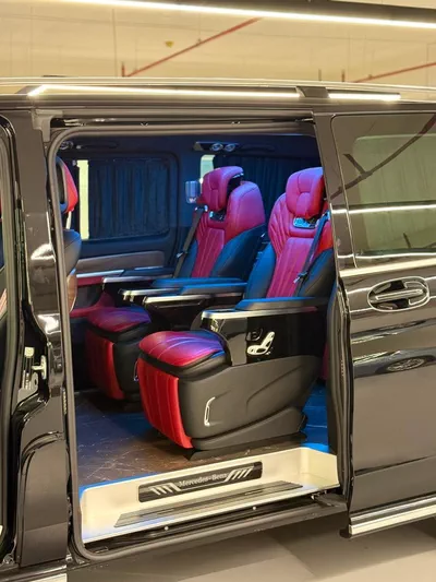 Mercedes Benz Vito VIP MERCEDES VITO VIP || V350L  BLACK 2024 NEW-15