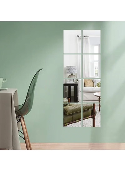 Eworld Acrylic Self-Adhesive Mirror Surface Wall Stickers-2