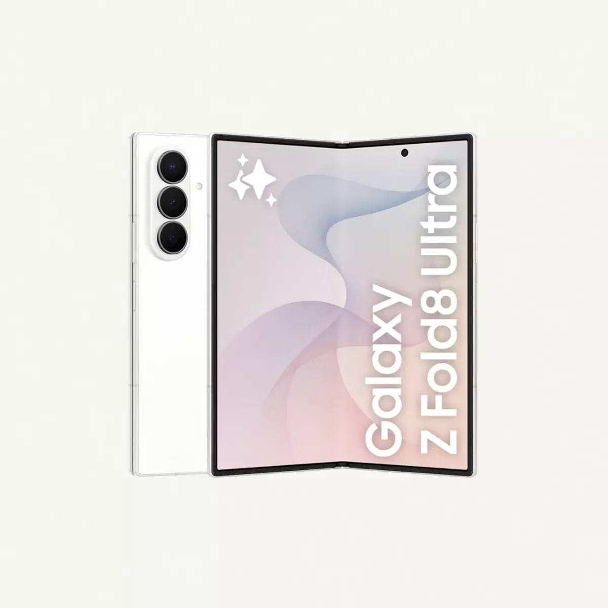 Samsung Galaxy Z Fold 8 Ultra Dual SIM Cream 12GB RAM 256GB - Middle East Version-0-0