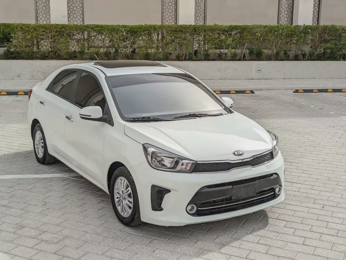 Kia Pegas 2020, MPI Top, GCC Premium Condition With Low KM Perfect Family Sedan With Sunroof and Nav