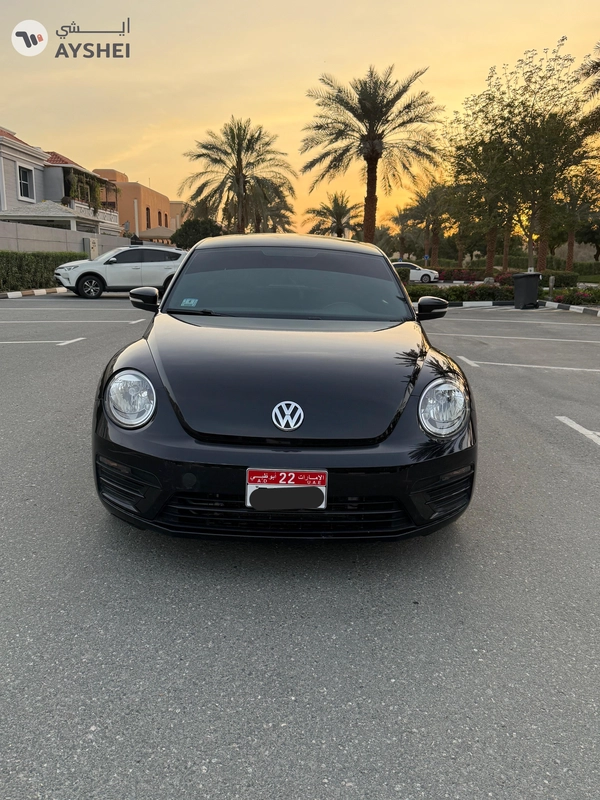 2019 volkswagen beetle Accidents free original paint full black economic car very good condition 