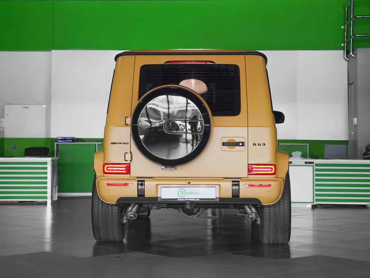 G63 2025 - FACTORY WARRANTY - G MANUFAKTUR OFFICIAL-DOUBLE NIGHT PACKAGE-DIAMOND SEATS-OFFICIAL RIMS-4-4
