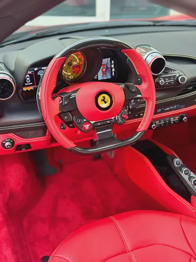 Ferrari F8 TRIBUTO 2022 low mileage full carbon full service history-17