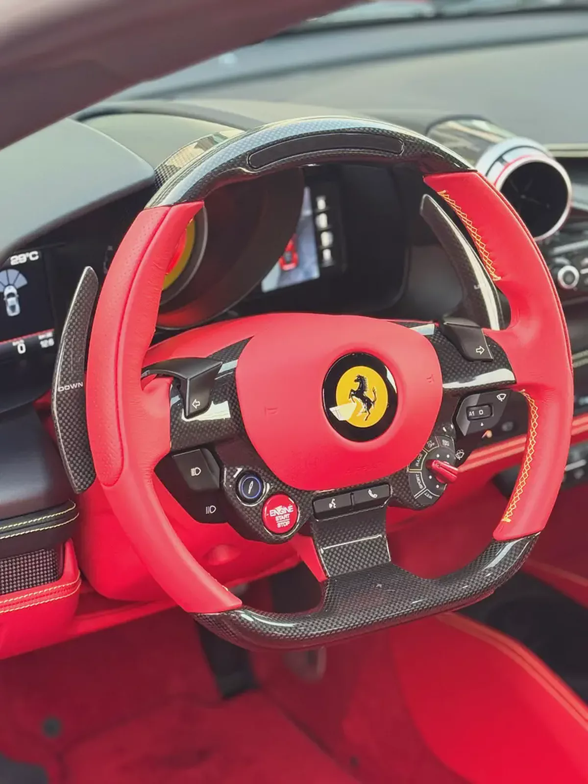 Ferrari F8 TRIBUTO 2022 low mileage full carbon full service history-10-10