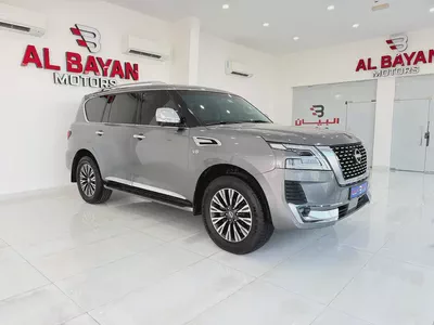 نيسان باترول بلاتينيوم V6 رمادي / زعفراني 2017 (خليجي)-15