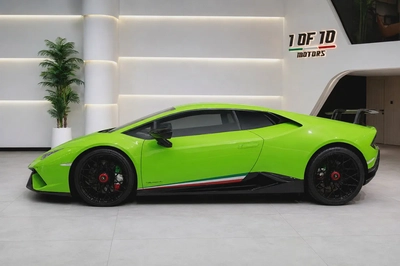 2018 LAMBGORGHINI HURACAN LP 610 WITH BODY KIT PERFORMANTE GCC ONLY 67000 KM-5