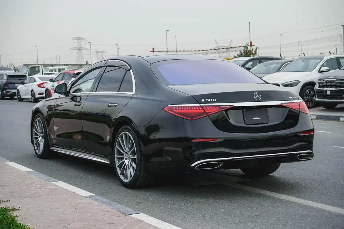 2021 - BENZ S500 4MATIC - LIKE NEW - ONLY 61,000 KM-4-4