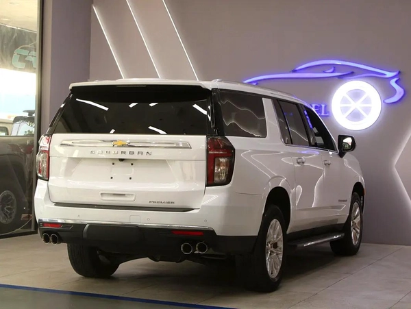 2022 - Chevrolet Suburban Premier with warranty for 129,000.00 AED