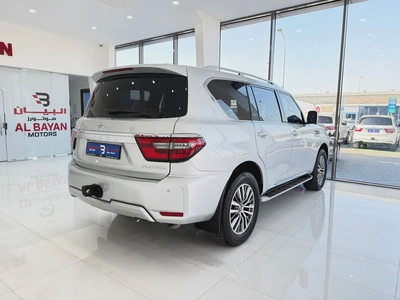 نيسان باترول بلاتينيوم V6 فضي / زعفراني خليجي المسعود Nissan Patrol 2020 SE Platinum GCC Specs --2