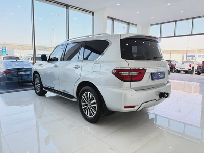 نيسان باترول بلاتينيوم V6 فضي / زعفراني خليجي المسعود Nissan Patrol 2020 SE Platinum GCC Specs --3