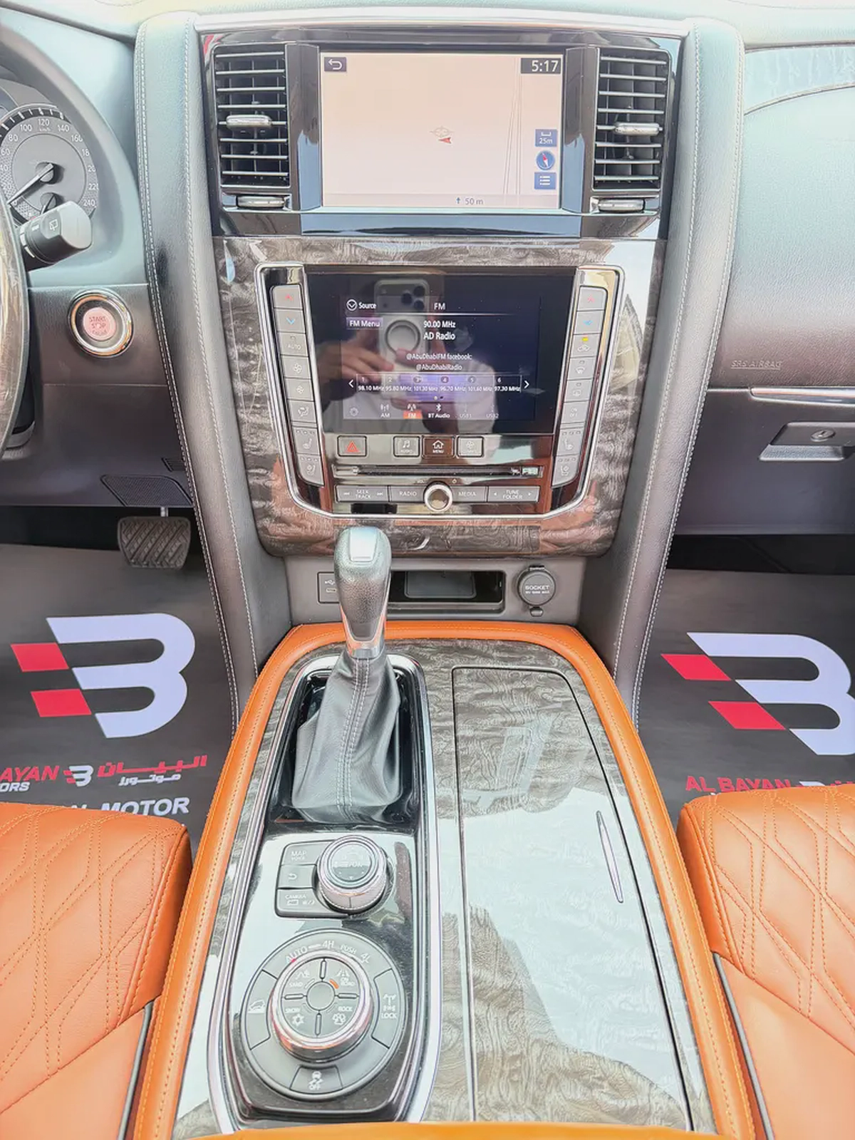 نيسان باترول بلاتينيوم V6 فضي / زعفراني خليجي المسعود Nissan Patrol 2020 SE Platinum GCC Specs --11-11