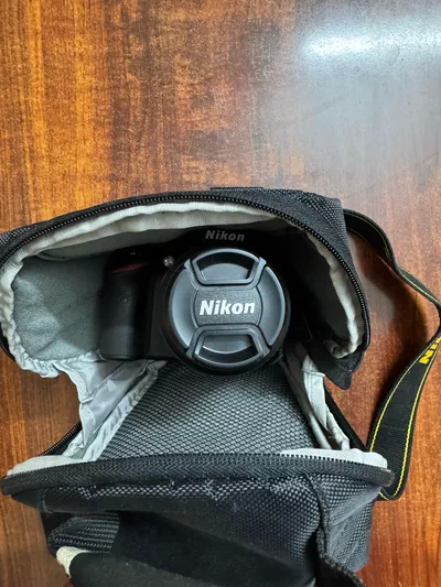 Nikon D3200 DSLR Camera with Lens and Battery-4