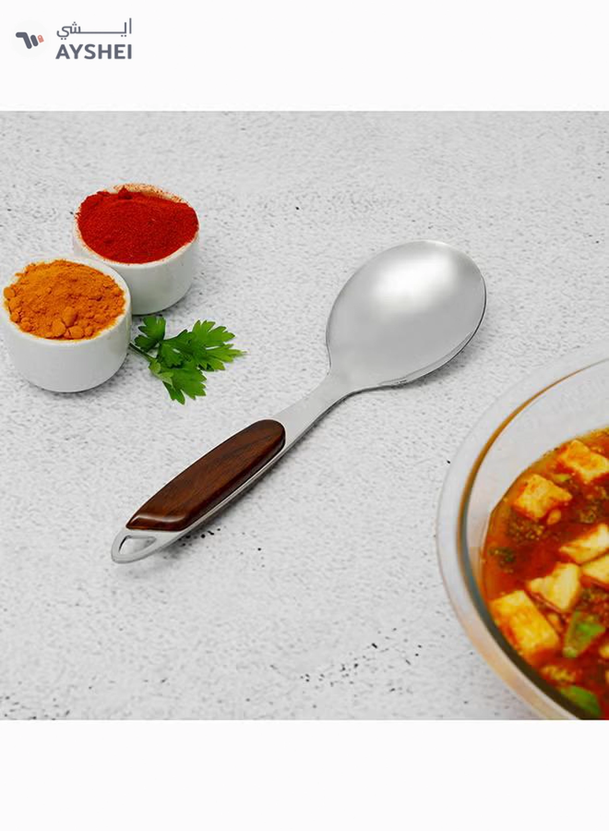 Delcasa Stainless Steel Rice Spoon, DC2145-2-2
