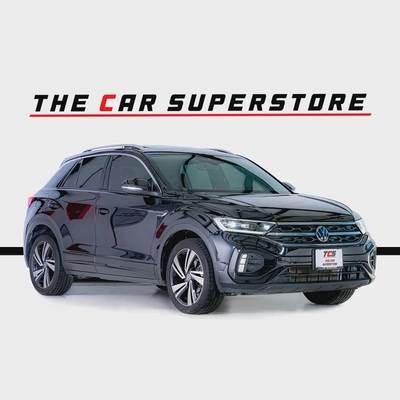 Volkswagen T-ROC R Line -GCC-Al Nabooda Warranty Until 12/2027  Service Contract Until 12/2028-0