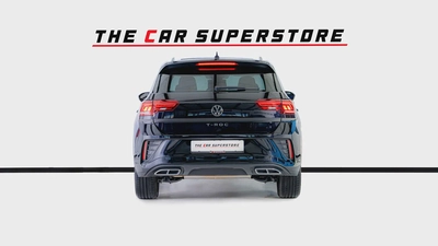 Volkswagen T-ROC R Line -GCC-Al Nabooda Warranty Until 12/2027  Service Contract Until 12/2028-6