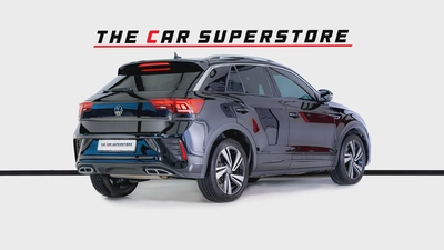Volkswagen T-ROC R Line -GCC-Al Nabooda Warranty Until 12/2027  Service Contract Until 12/2028-7
