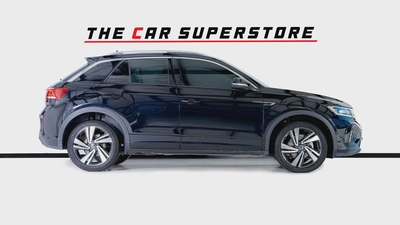 Volkswagen T-ROC R Line -GCC-Al Nabooda Warranty Until 12/2027  Service Contract Until 12/2028-8