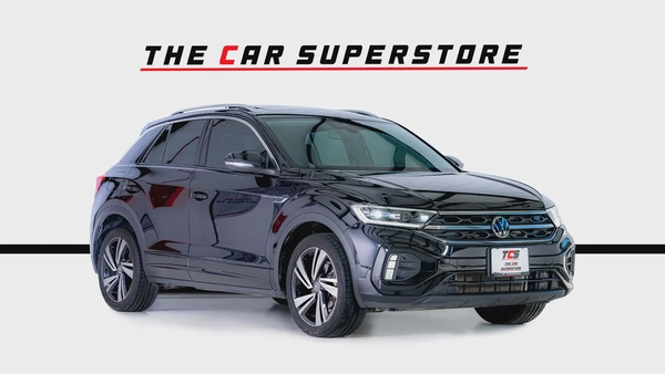 Volkswagen T-ROC R Line -GCC-Al Nabooda Warranty Until 12/2027  Service Contract Until 12/2028