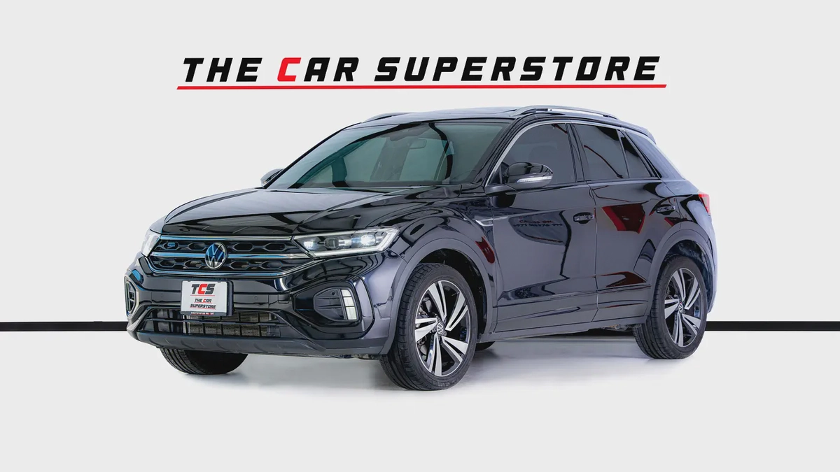 Volkswagen T-ROC R Line -GCC-Al Nabooda Warranty Until 12/2027  Service Contract Until 12/2028-3-3