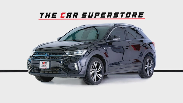 Volkswagen T-ROC R Line -GCC-Al Nabooda Warranty Until 12/2027  Service Contract Until 12/2028