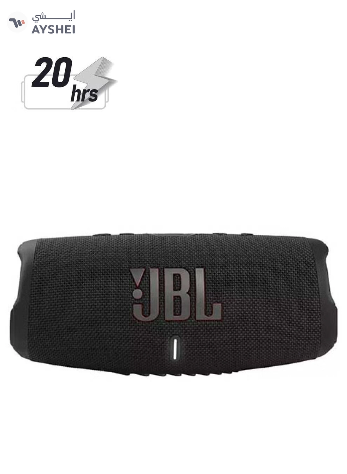 JBL Charge 5 Portable Speaker - Built In Powerbank - Powerful Pro Sound - Dual Bass - 20H Battery - Ip67 Waterproof Black-6-6