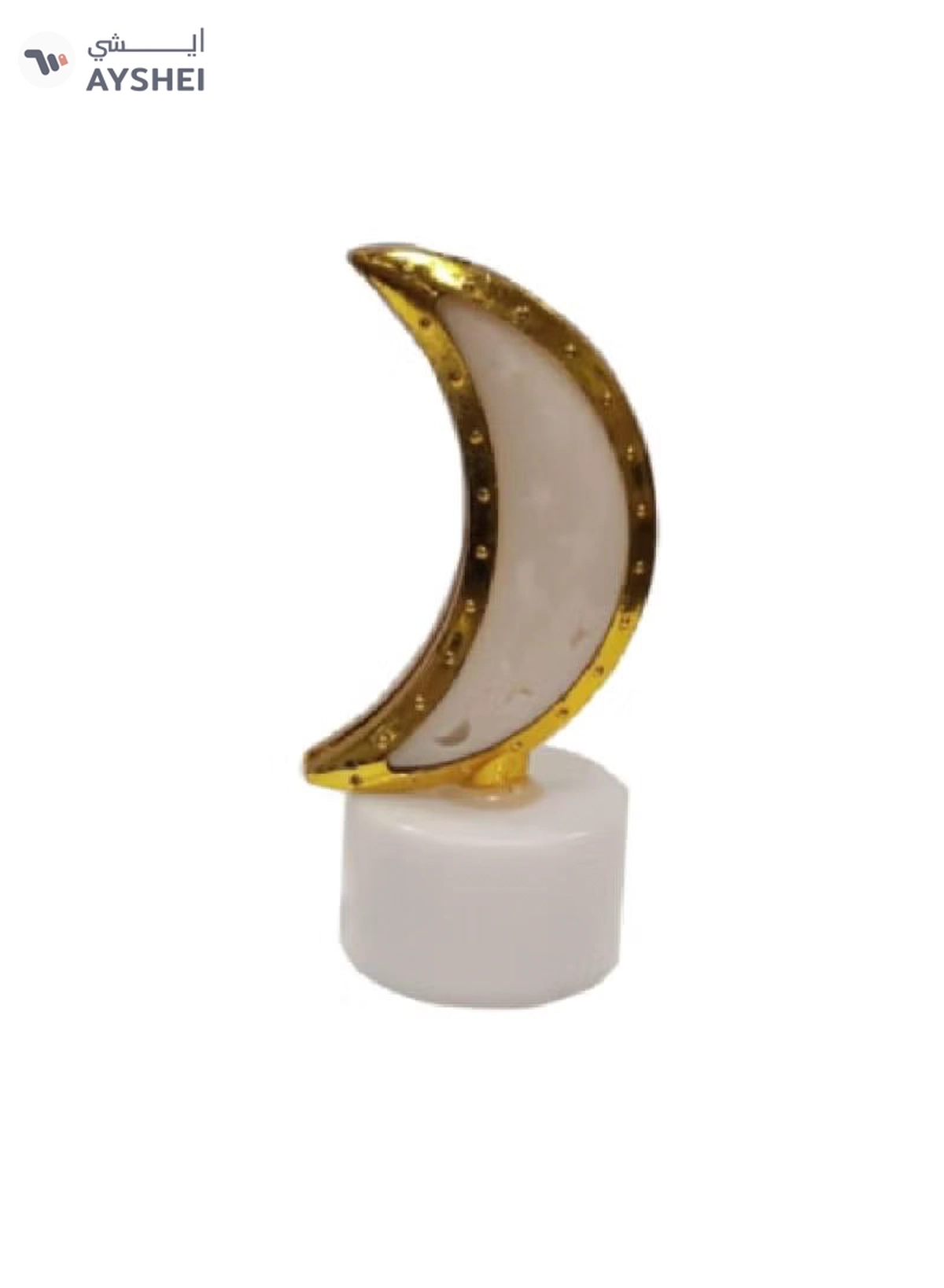 Yuwell Pack Of 12 Pcs Moon Shape Ramadan Light Mini Portable Night Light And Table Decor Lamp For Ramadan Decoration-1-1