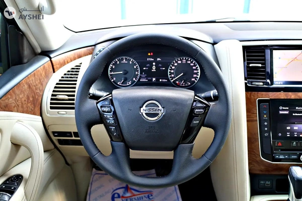 Gcc Specs Nissan Patrol 2021 In Perfect Condition Available On 0% Down-Payment or Cash.