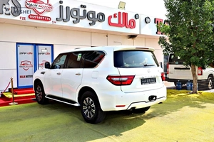 Gcc Specs Nissan Patrol 2021 In Perfect Condition Available On 0% Down-Payment or Cash.