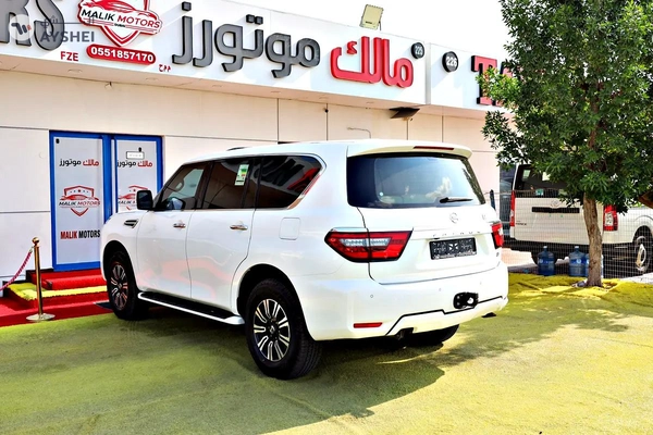 Gcc Specs Nissan Patrol 2021 In Perfect Condition Available On 0% Down-Payment or Cash.