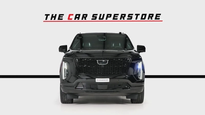 Cadillac Escalade ESV- GCC- new shape-low mileage- Agency warranty and service-2