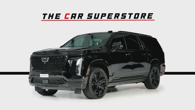 Cadillac Escalade ESV- GCC- new shape-low mileage- Agency warranty and service-3
