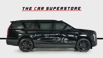 Cadillac Escalade ESV- GCC- new shape-low mileage- Agency warranty and service-8
