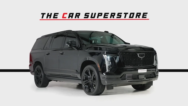 Cadillac Escalade ESV- GCC- new shape-low mileage- Agency warranty and service