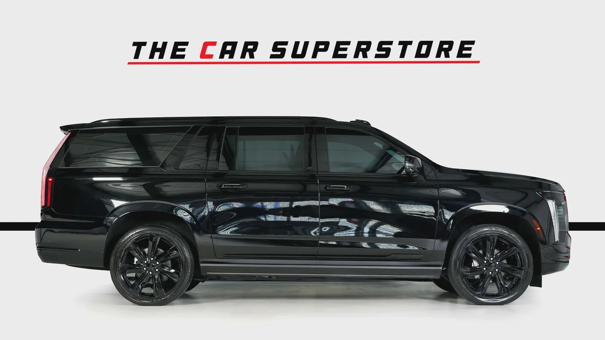 Cadillac Escalade ESV- GCC- new shape-low mileage- Agency warranty and service-8-8